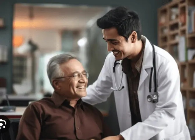 Doctor at hotel in Dubai