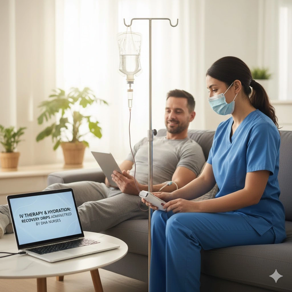 IV Drip Service Dubai Home