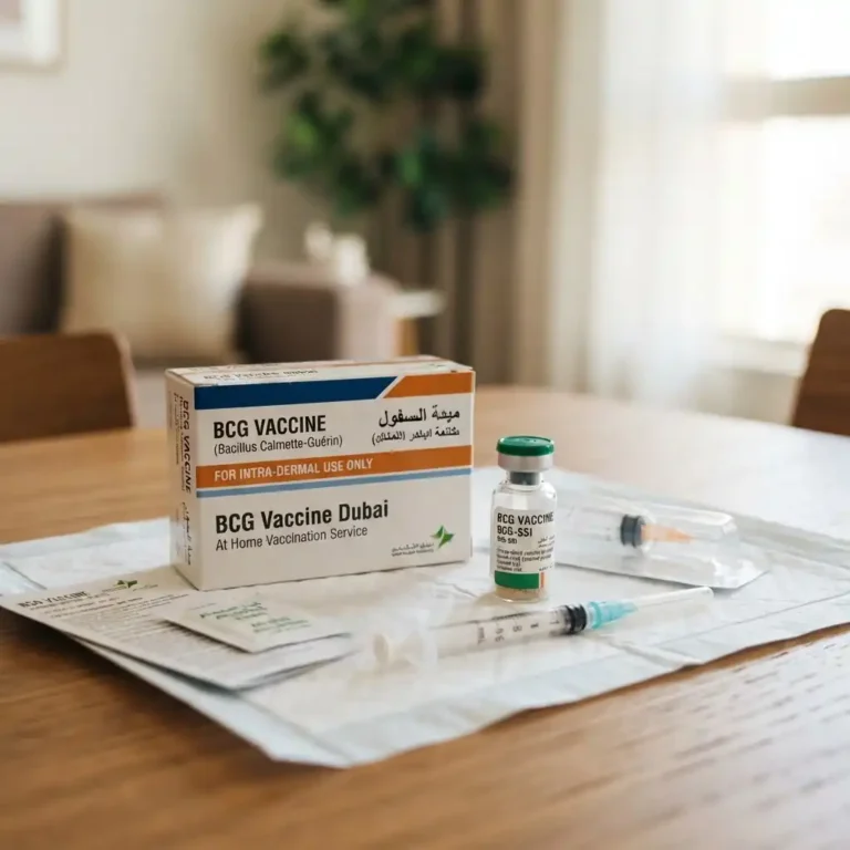 pediatric vaccination at home Dubai