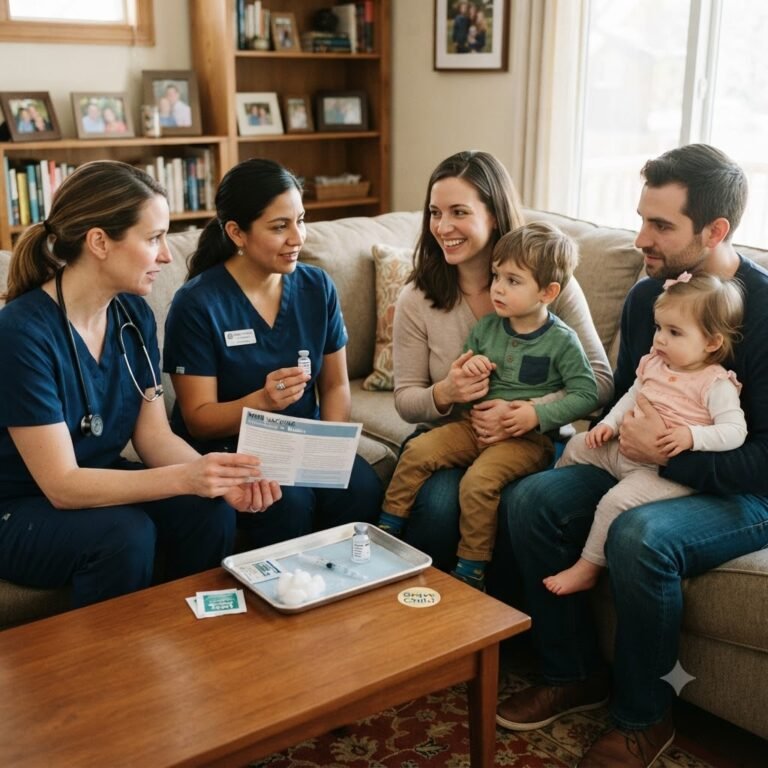 MMR Vaccination at Home