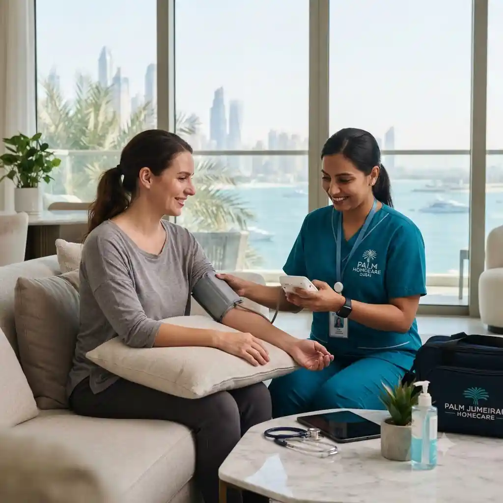 Home Care Clinic Services in Palm Jumeirah Dubai at home