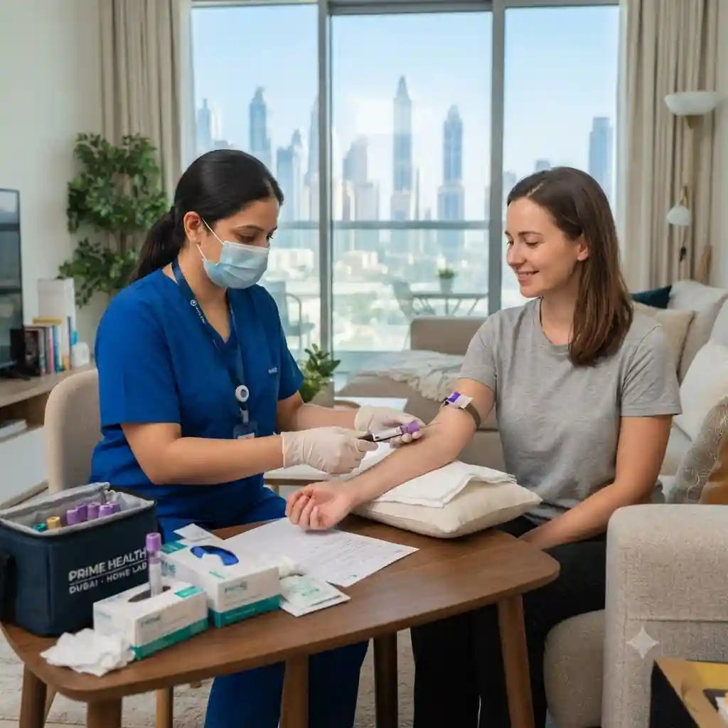Blood Test At JLT Home Dubai