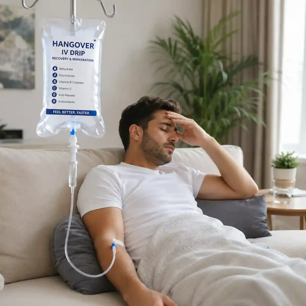 Home Hangover IV Drip Home Service