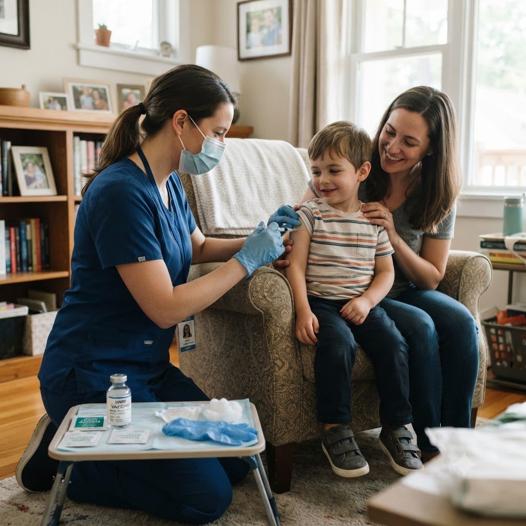 MMR Vaccine Home Service Dubai