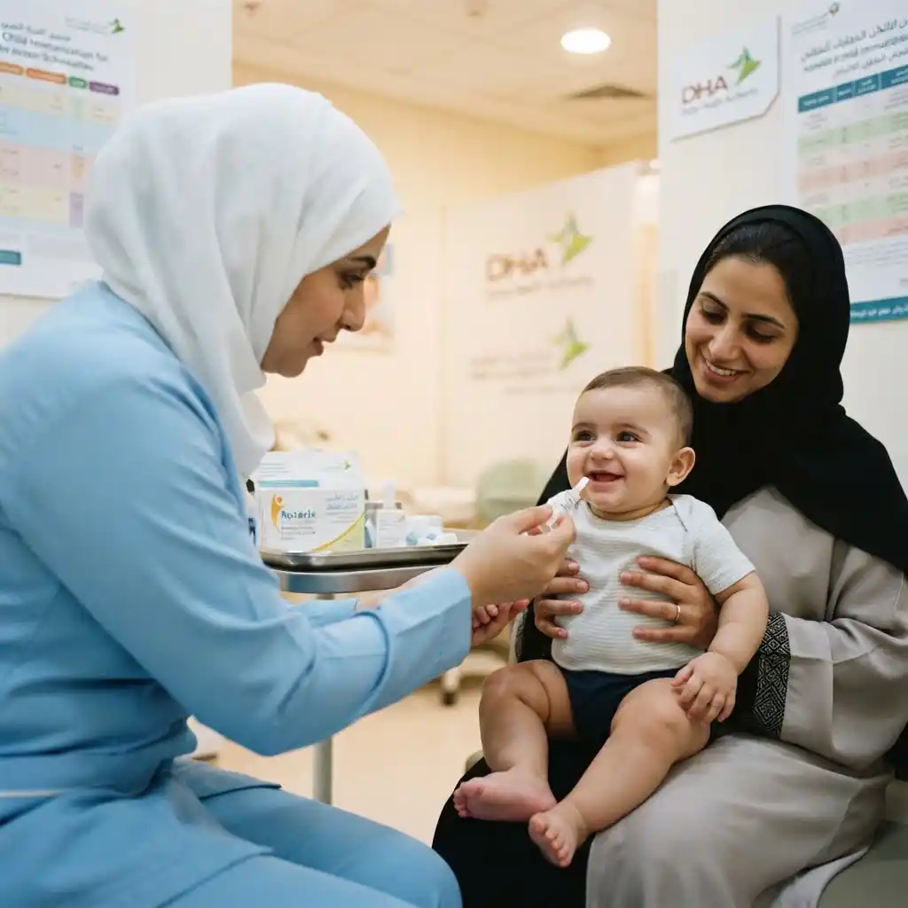 Rotavirus vaccine Dubai Home