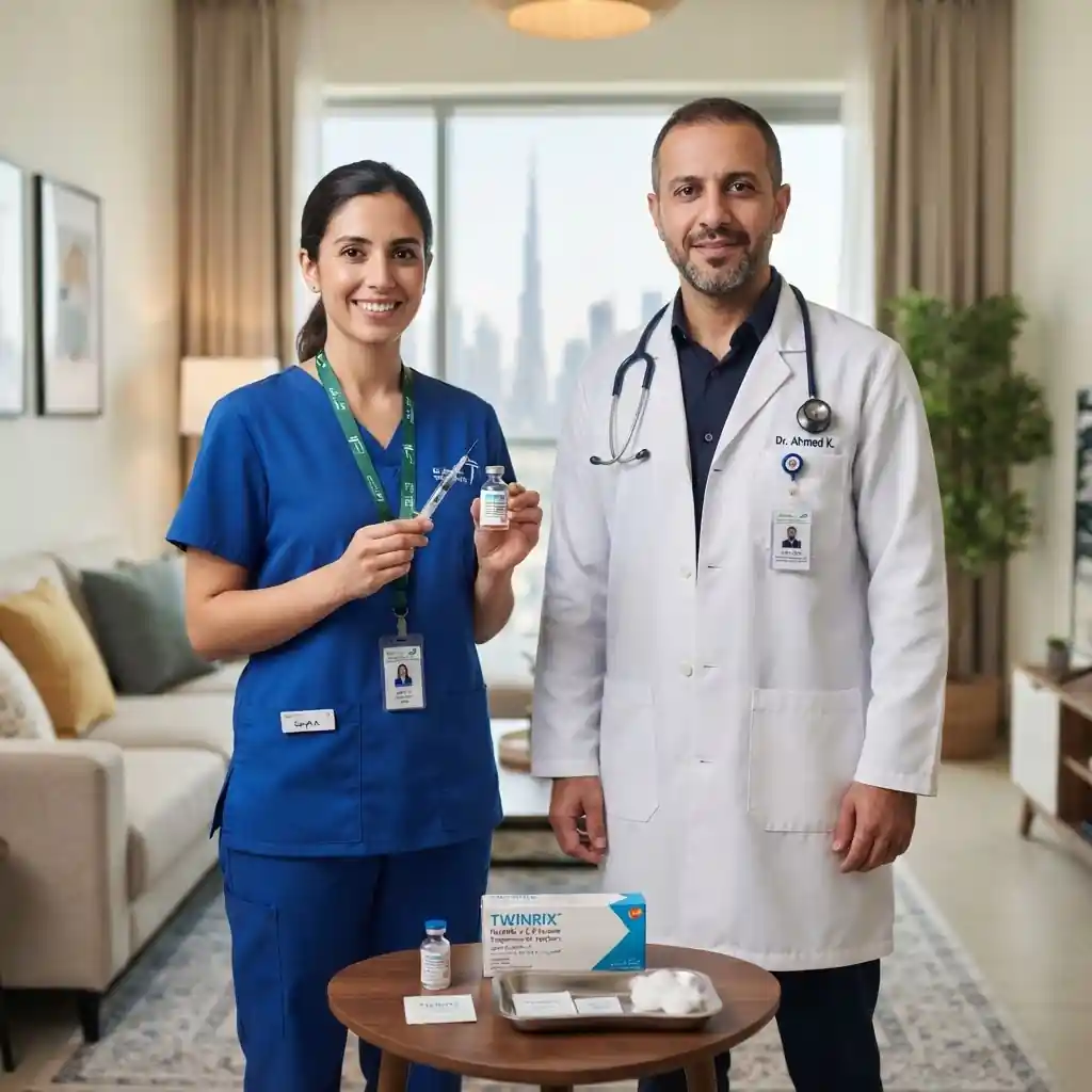 Twinrix vaccination Dubai at Home