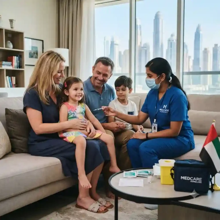At-Home Vaccination Dubai