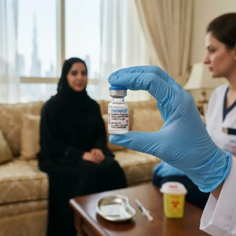 التطعيم المنزلي في دبي