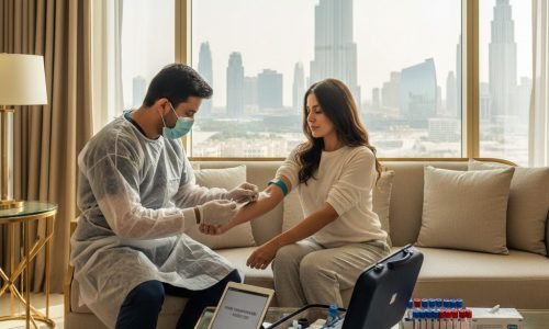 Blood test at Home Health Check Dubai