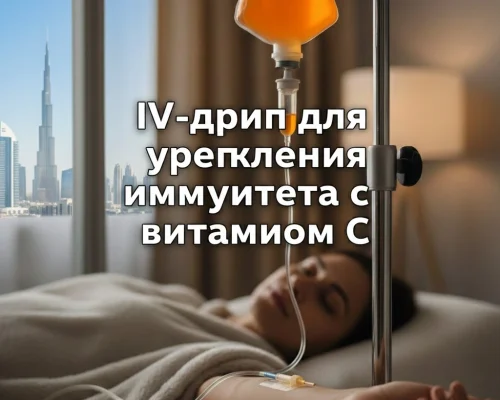 IV-дрип для укрепления иммунитета с витамином C в
