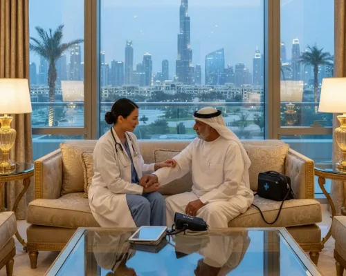 à Dubaï Service de médecin à domicile