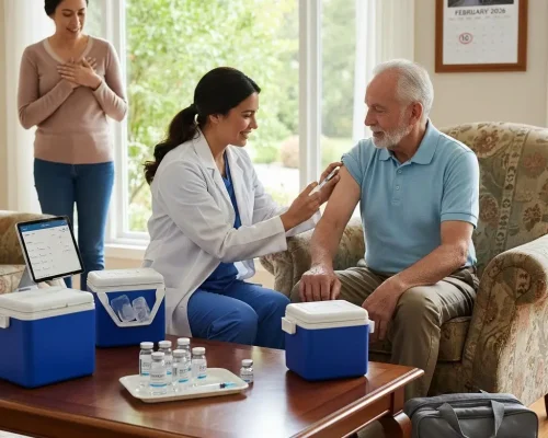 à Dubaï Service de vaccination