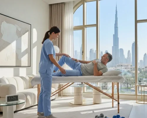 à Dubaï Soins de physiothérapie