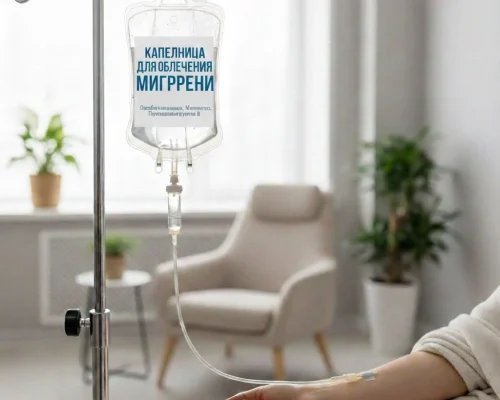 Капельница для облегчения мигрени