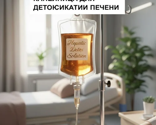 Капельница для детоксикации печени