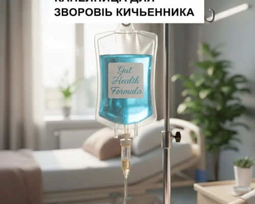 Капельница для здоровья кишечника