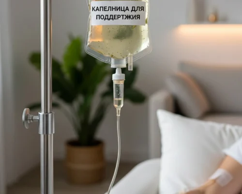 Капельница для поддержки настроения