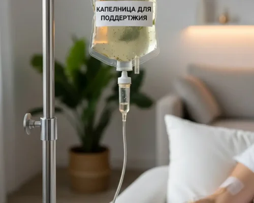 Капельница для поддержки настроения