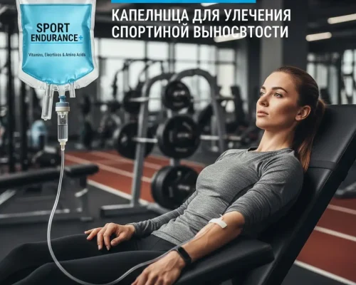 Капельница для улучшения спортивной выносливости