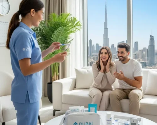 اختبار الحمل دبي