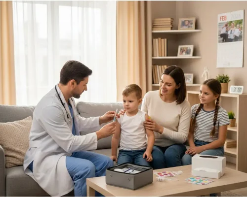 خدمة التطعيم في دبي – في المنزل، الفندق، أو المكتب